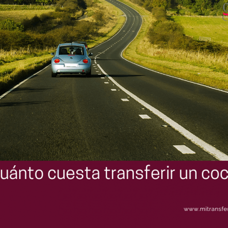 ¿Cuánto cuesta transferir un coche?